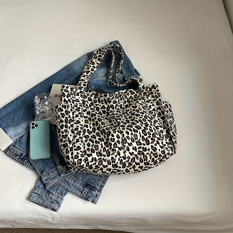 leopard print tote bag 新品 ショルダーバッグ Leopard Frill Tote Bag | Parallel