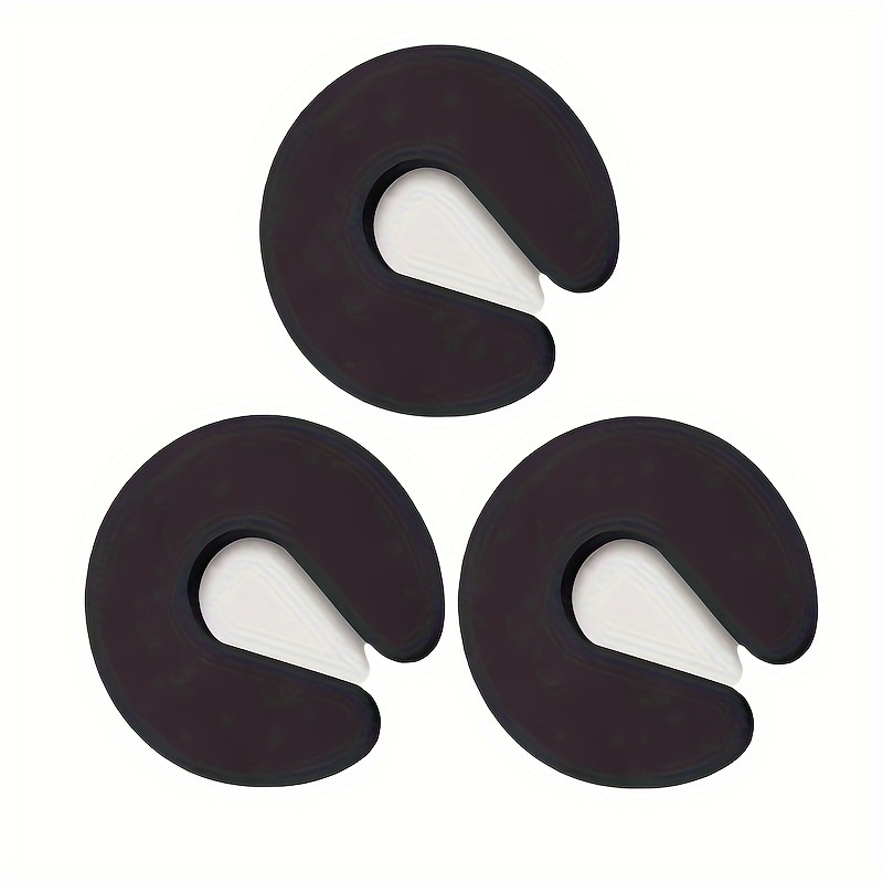 3pcs Washing Machine Door Stops - Ventilation, Anti-pinch, Fits Most Washers And Doorways, Matte , Plastic Material