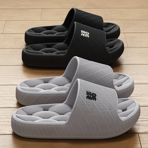 unisex quick slippers new summer couple bathroom shower sandals lightweight shoes fast drying slippers easy footwear soft cushioning slip on slippers breathable footwear family slippers