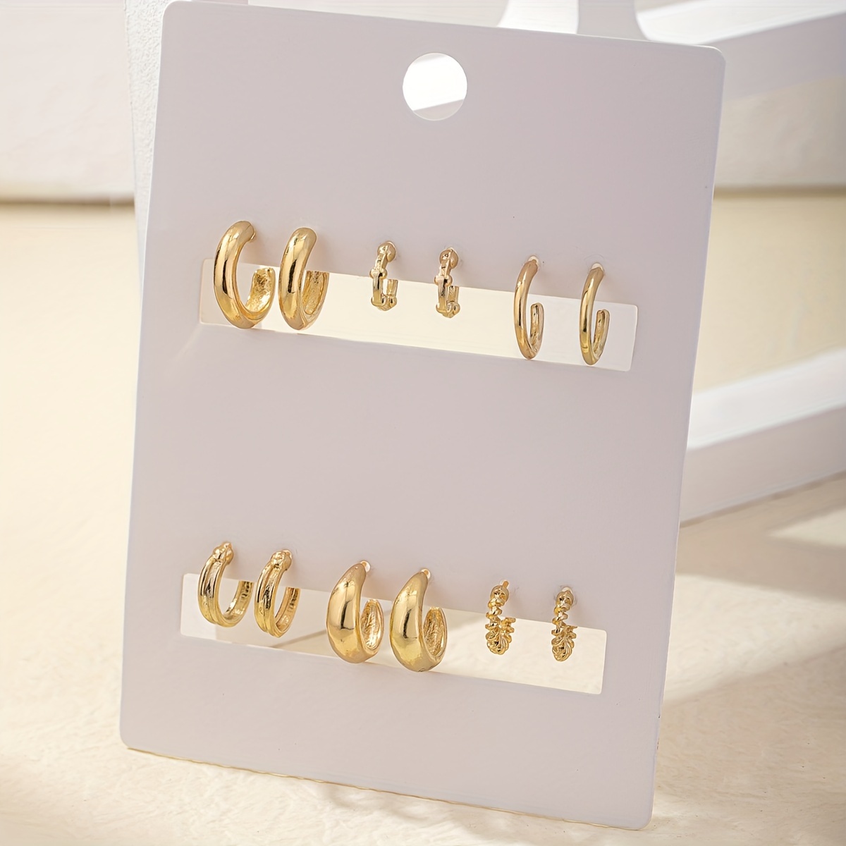 Stylish Circular Earrings for Daily Wear
