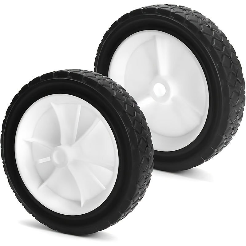 12-Inch Lawn Mower Wheels (2-pack) Fits Most Standard Push