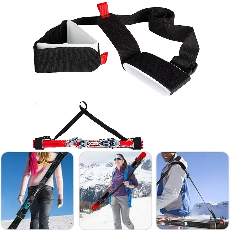 

Universal Adjustable Ski Shoulder Strap, Polyester Snowboard Harness, Dual Board Fixation Strap For Alpine Skiing, Uncharged, Mixed Color