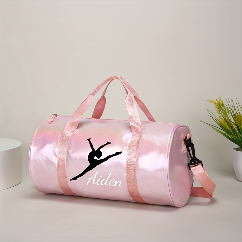 TEMU 1pc Back-to-school Personalized Fashionable Versatile Women's Crossbody Bag, Customizable Name Text Or Number, And Volleyball Print Design. ,