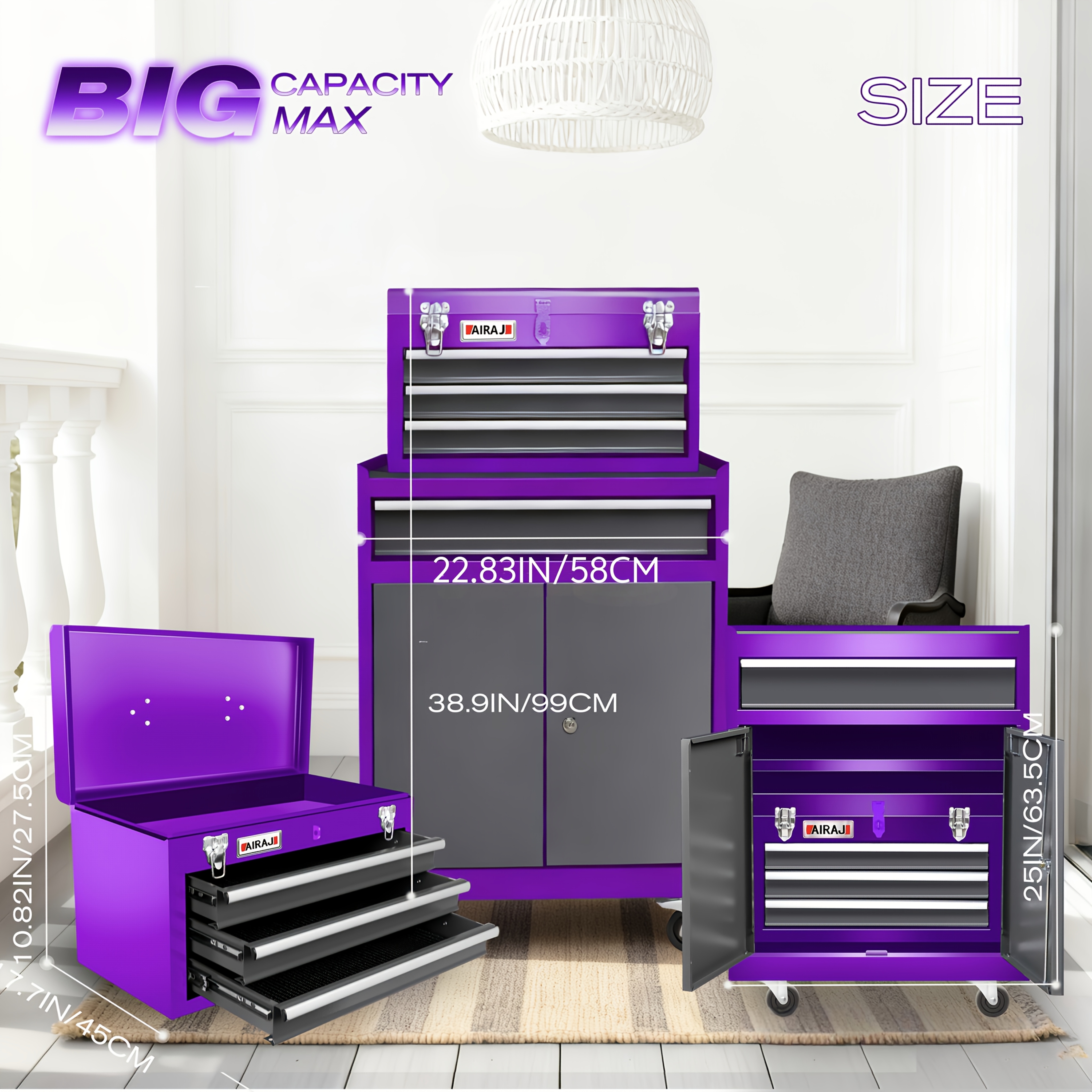 artman tool box sold on Temu United States