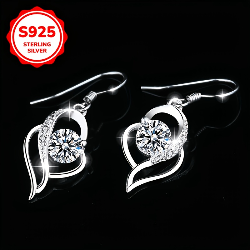 925 Silver Shichi-In Ichimonji Earrings, Daily Wear