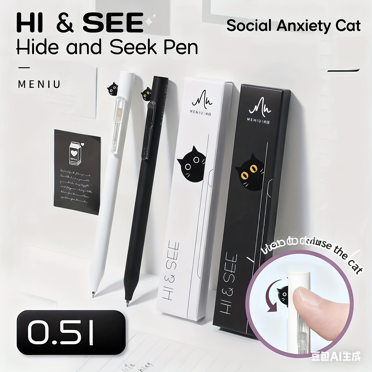 decorative pens sold on Temu New Zealand