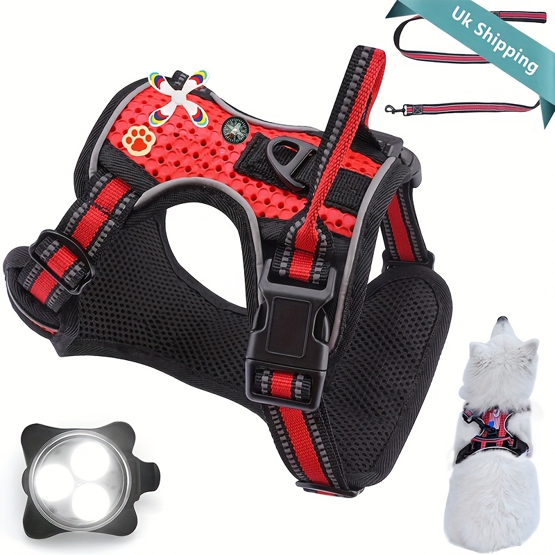 Adjustable No-Pull Dog Harness, Lightweight EVA Material