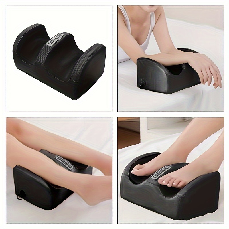 

Heated Shiatsu Foot Massager For Enhanced Circulation & Relaxation - Plug-in, 220-240v, Us Standard Foot Massager Machine Leg Massager For Circulation And
