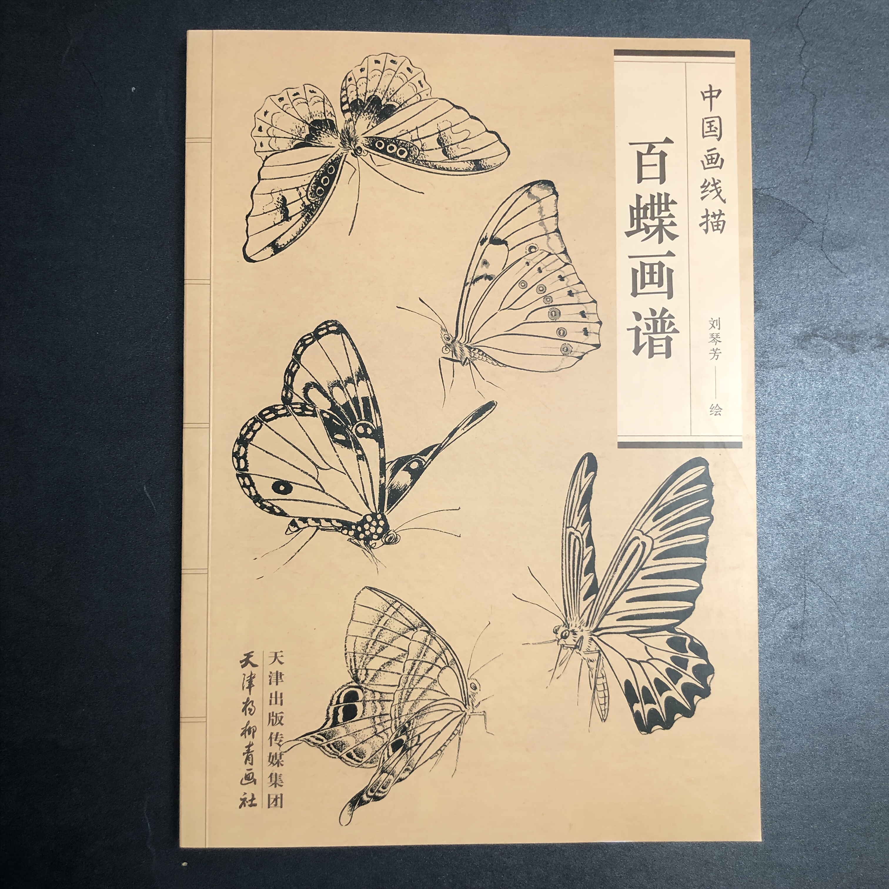 

Painting Book Of Hundred Butterflies - Chinese Painting Line Drawing Chinese Version