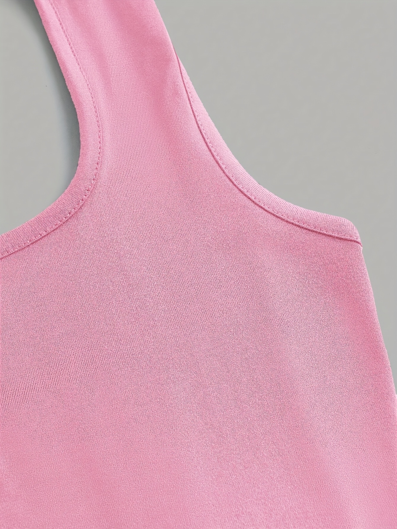 Women's White Halter Neck Sports Crop Top - Stretchy Breathable Backless Tank Top for Summer Workouts & Casual Wear, Machine Washable Sleeveless Shirt, Gym Apparel, Smooth Texture