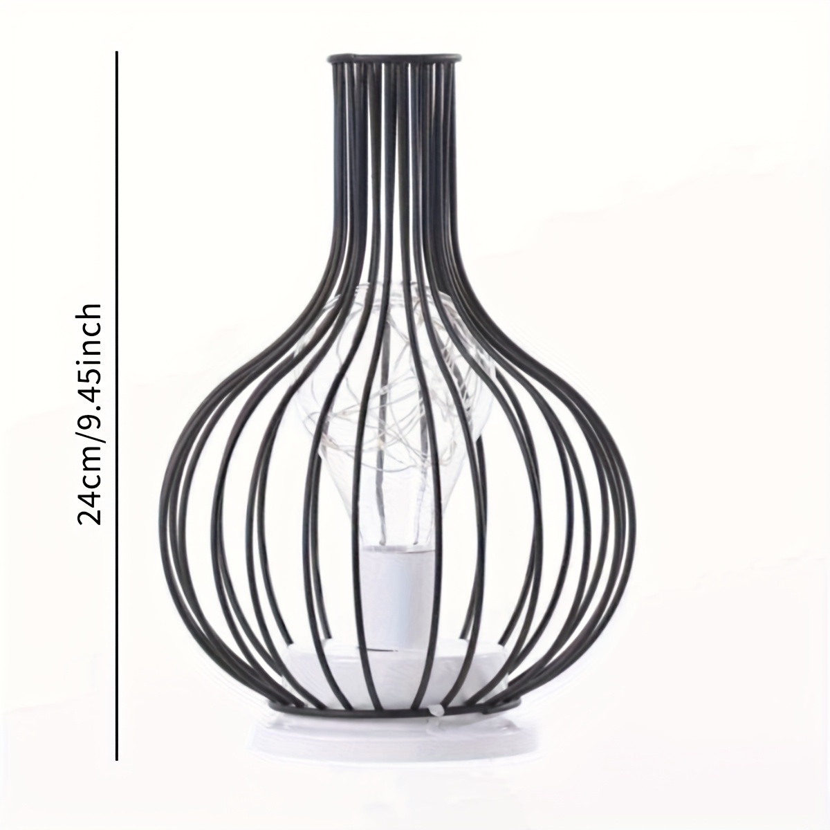 Image of 1pc 15l/20l Wine Pot Creative Nightlamp 3 Aa Batteries (not Included Batteries), Bedroom Bedside Atmosphere Light, Living Room