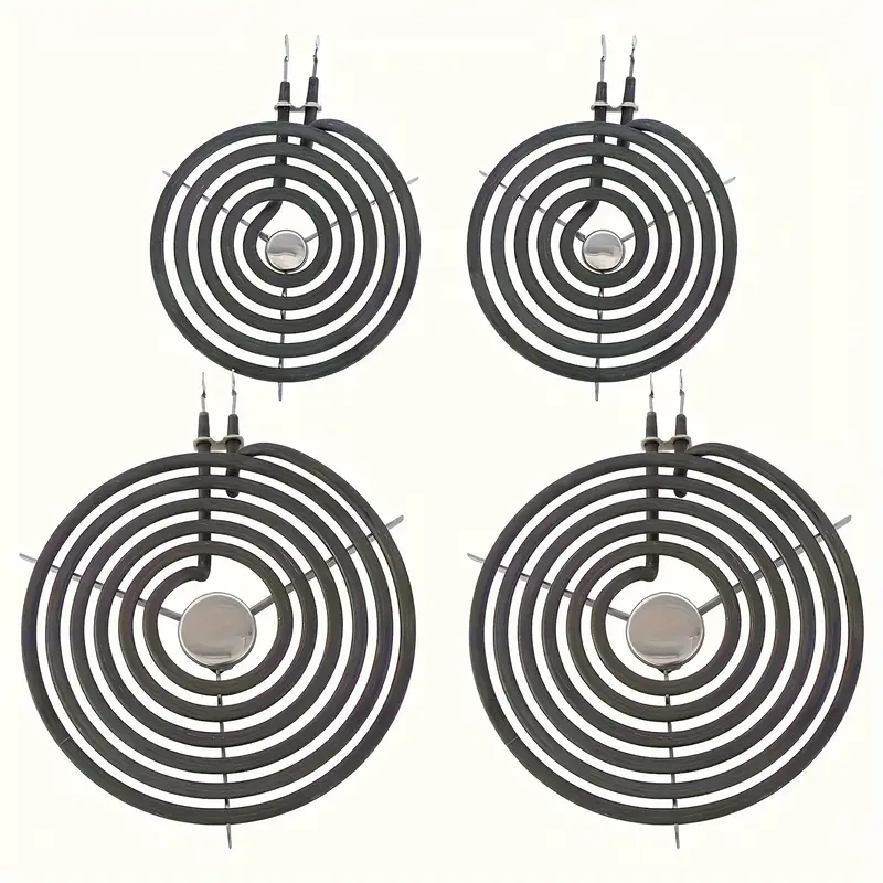 8 inch electric stove burner coil element universal replacement for home kitchen ranges and ovens metal heating coil surface   pack Product details 4