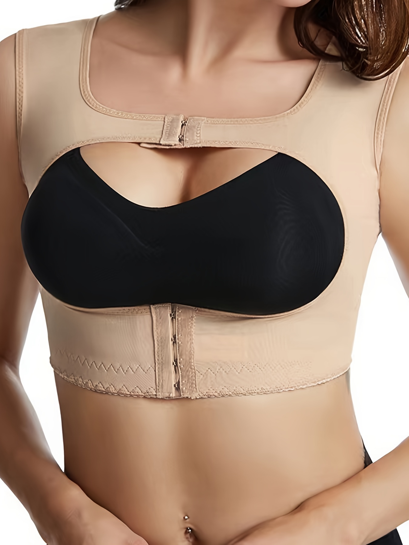 BRABIC-Shaper-Tops-for-Women-Arm-Compression-Post-Surgery-Front