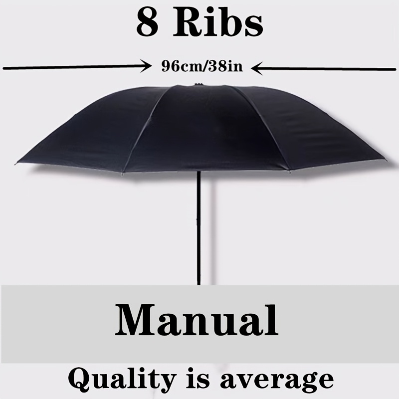 Image of Mei Qi Lin Automatic Heavy-duty Large Umbrella With One-button Open/close, 10-rib Windproof Canopy & Compact Folding Suitable For , Car Travel, Outdoor Umbrella For Adults, Latest Model