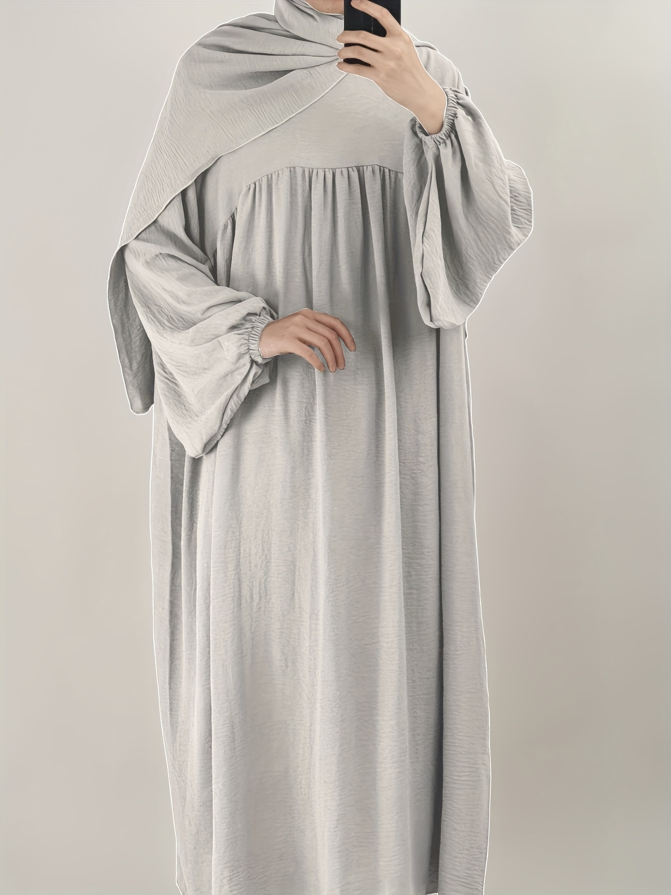 1 muslim abaya dress chest design dress classic - Temu Mauritius