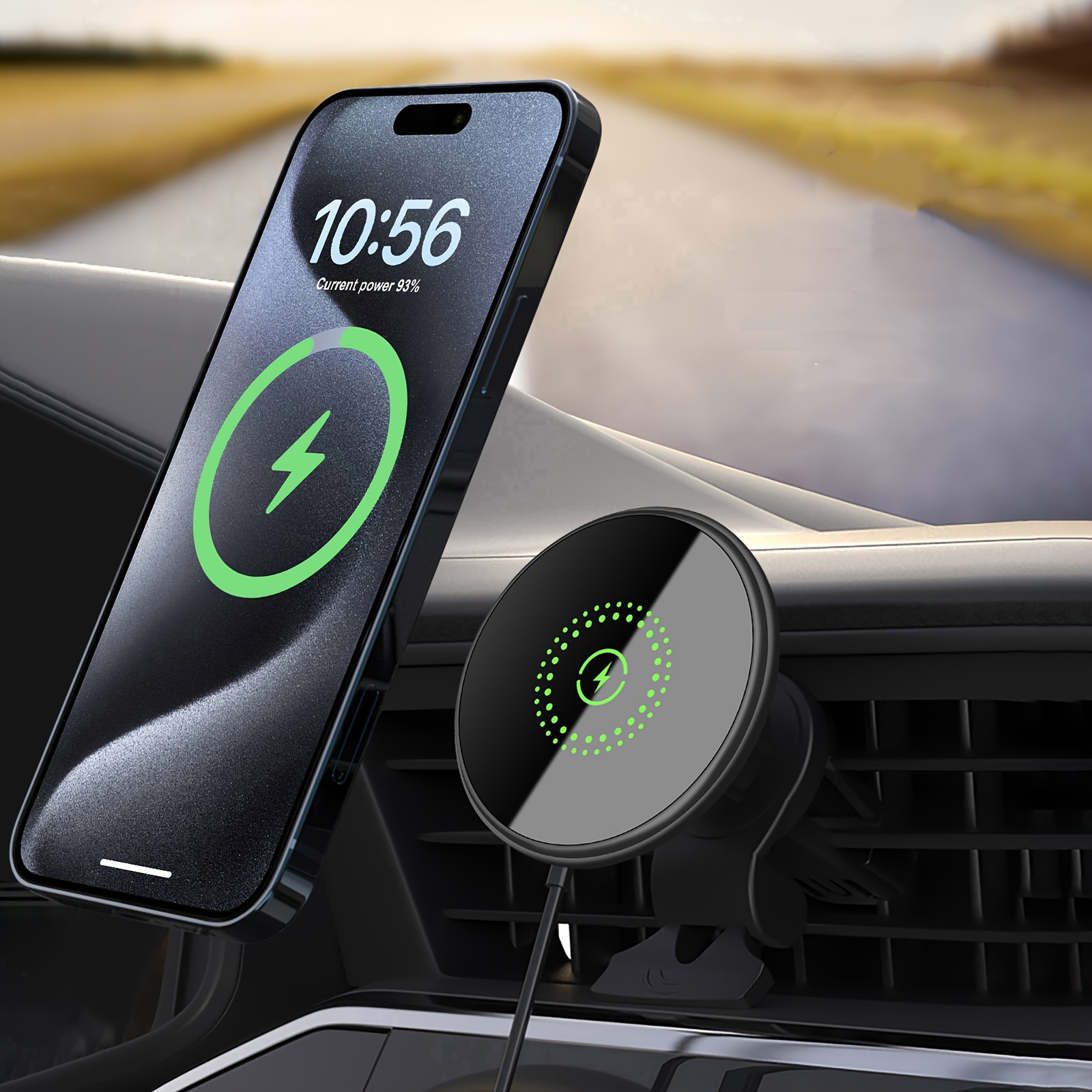car mount charger 2024   magnet 15w wireless fast charging hands free air vent magnetic phone holder mount   iphone   pro 15 pro max 15 plus 14 14 pro 14 pro max 14 plus 13 13 pro 13 pro max 12 12 pro 12 pro max 12  
