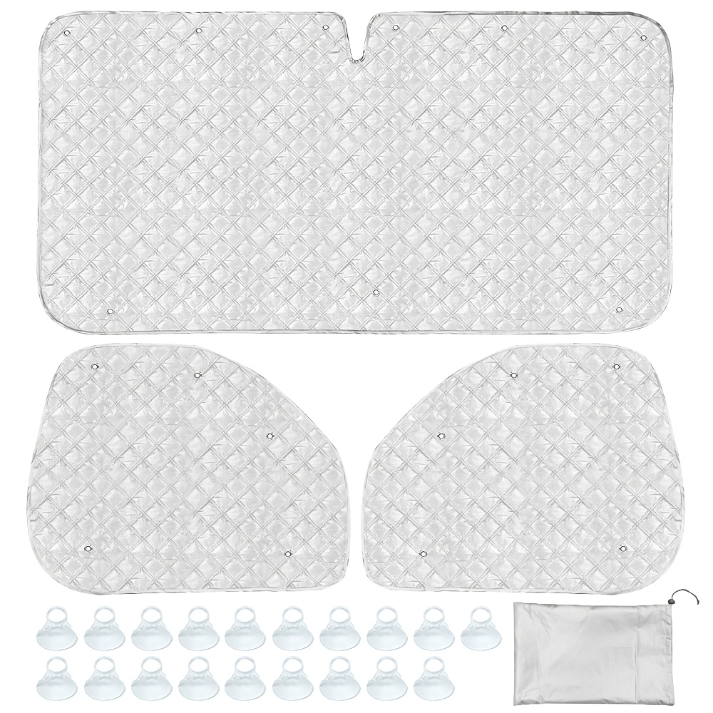 Image of Rv Sunshade 3pcs Set Interior Sunshade Cover For 2006-2022 (fits Relay/for )