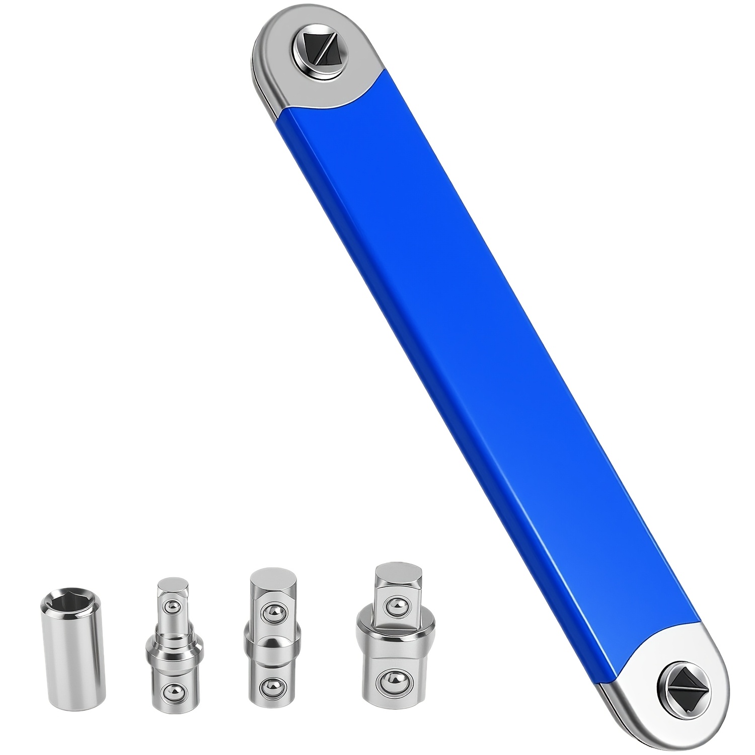 TEMU 1set Extended Wrench Booster Lever Kit,multi-functional Extended Wrench, Ratchet And Quick Socket,ratchet Conversion,universal Tool For Car