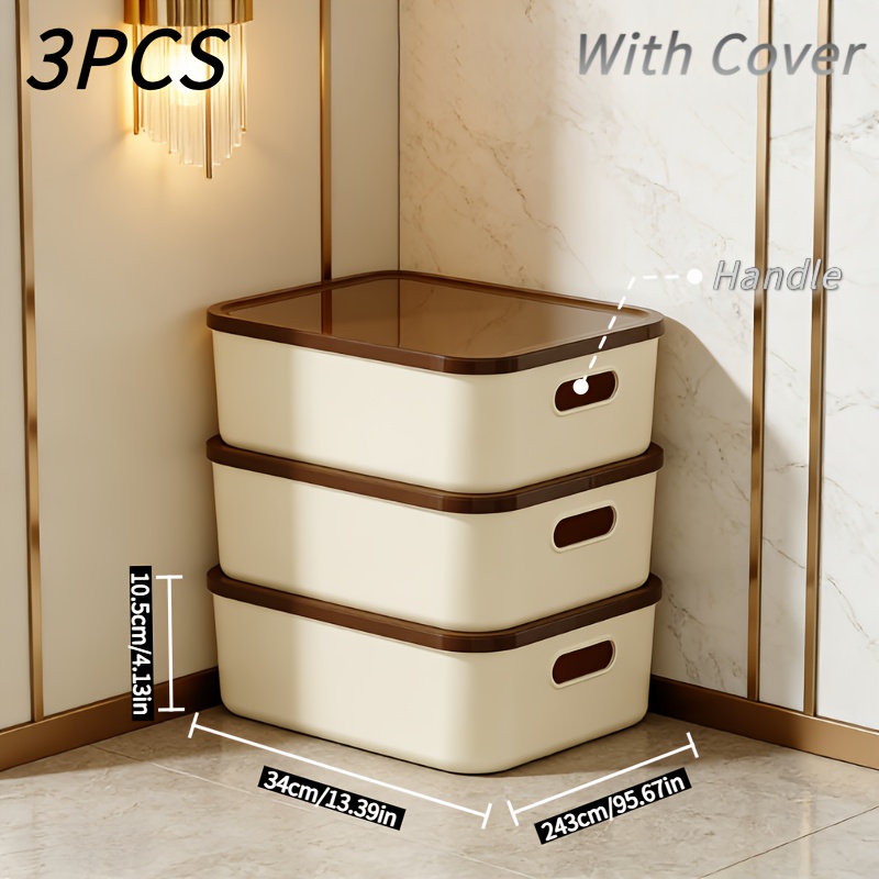 4pcs storage box set a multifunctional storage solution with a   that   closet space Product details 2