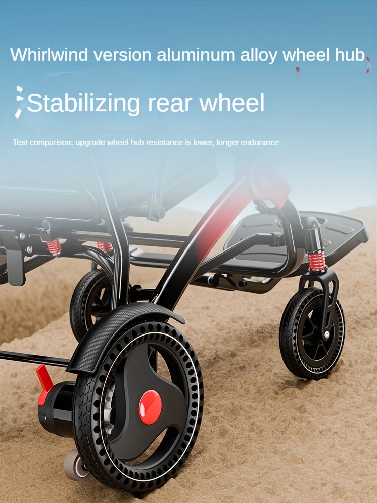 electric wheelchair mobility scooter for seniors 300 500w high power 13     lightweight and foldable 350 lbs weight capacity Product details 2