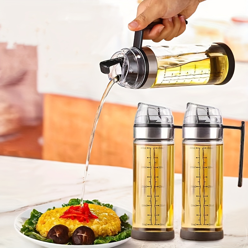 

1pc Oil Dispenser - , Pvc-free & Bbq Seasoning For Cooking, Salads, Grilling, Camping & Picnics