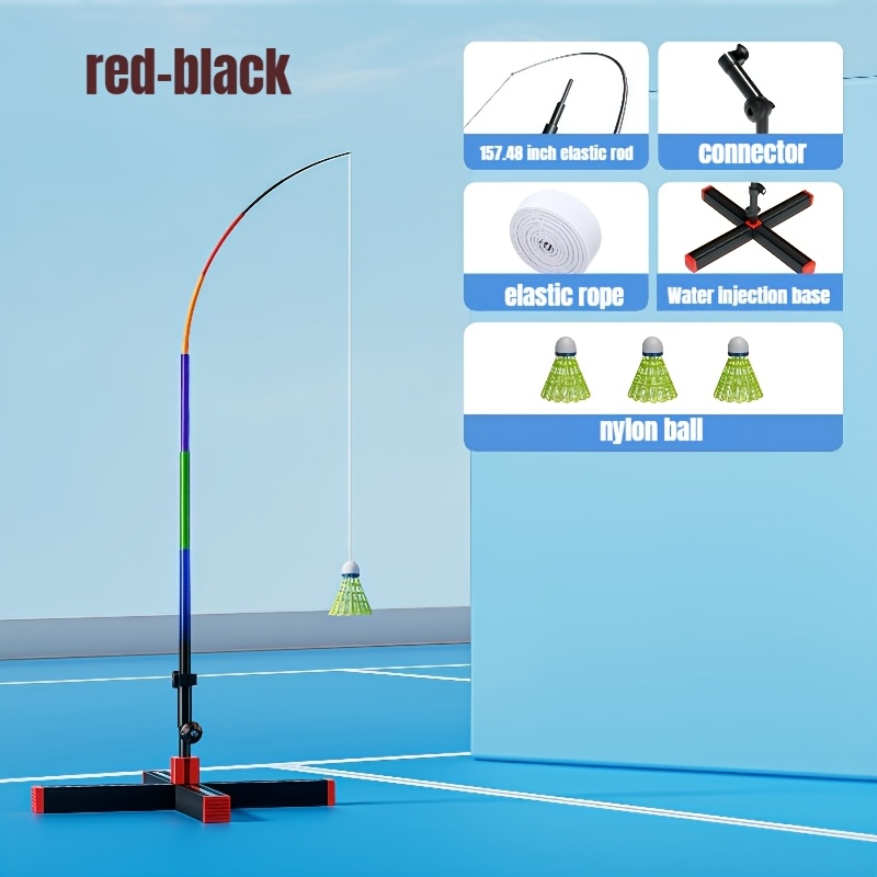 outdoor badminton trainer foldable fitness exercise automatic rebound badminton self beater  