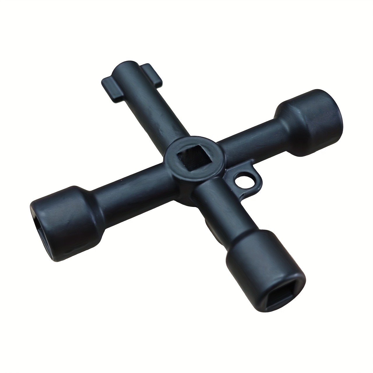 E-shop Vielseitiger 4-Wege-Universalschlüssel - Zinklegierung, ideal für Gaszähler, Schränke, Aufzüge, Zugtüren, mechanische Bedienung, kein