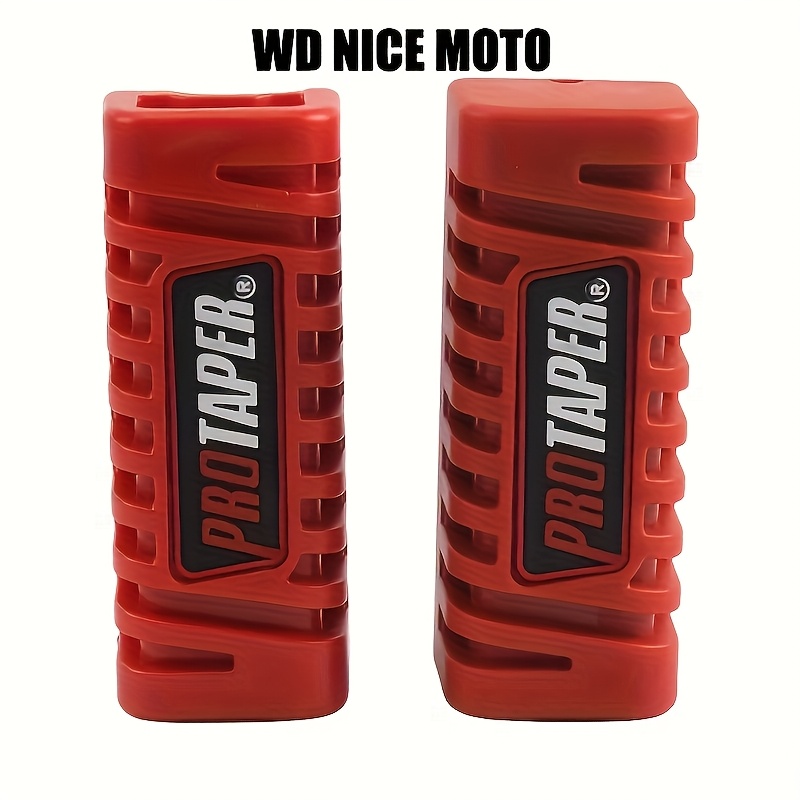 TEMU Cubierta de pedal de reposapiés NB Nice para moto de cross, enduro, motocross, moto , ATV, para KTM, Yamaha