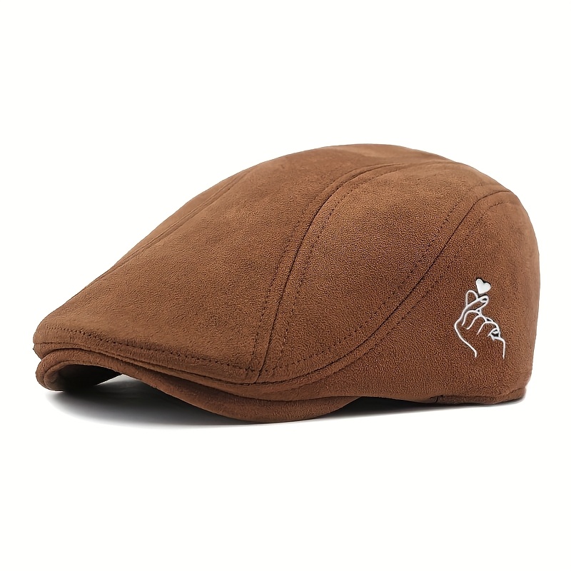 TEMU Chapeau de soleil rétro à capuche Loisirs extérieurs Toute-terrain Pare-soleil Chapeau de soleil Beret d'artiste peintre