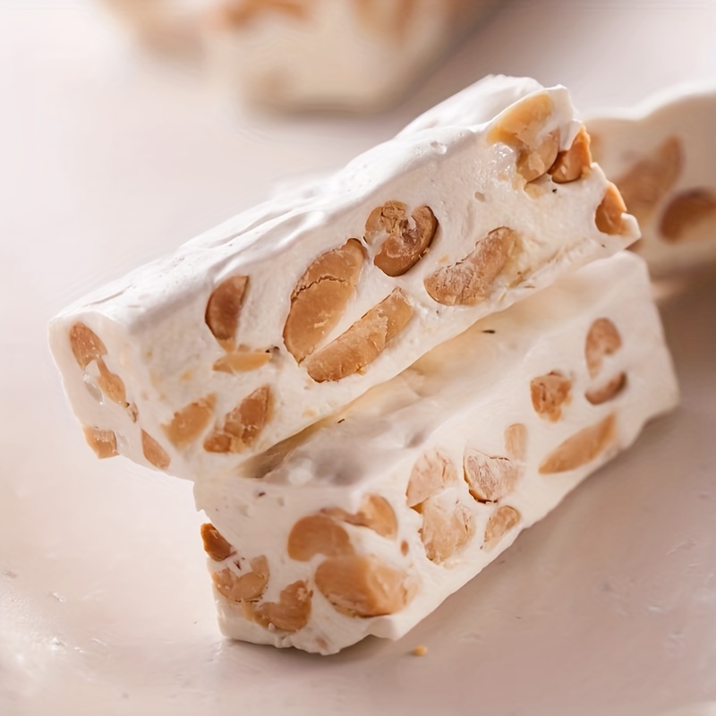 1Pack Peanut Nougat Candy, Delicious Crisp Snack, Individually Wrapped, Share Snacks, 4.23oz
