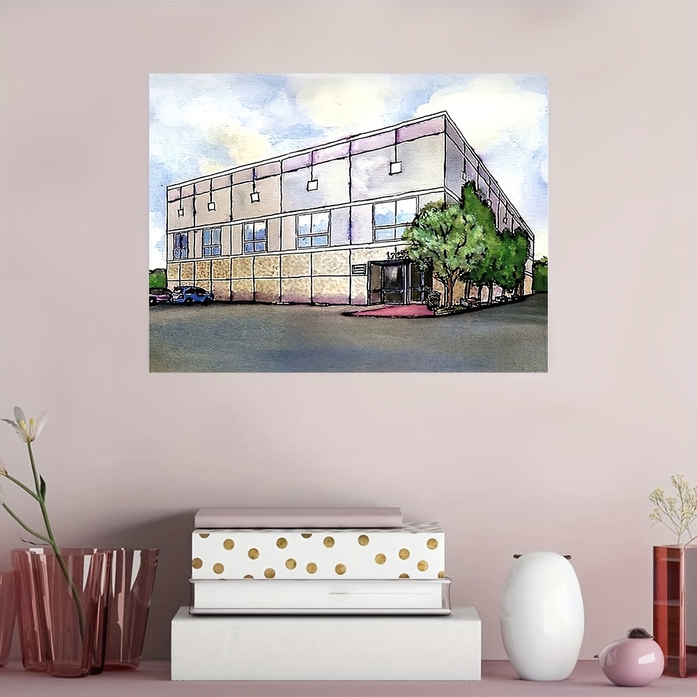 frameless office pam art print 11 8x15 inch Temu