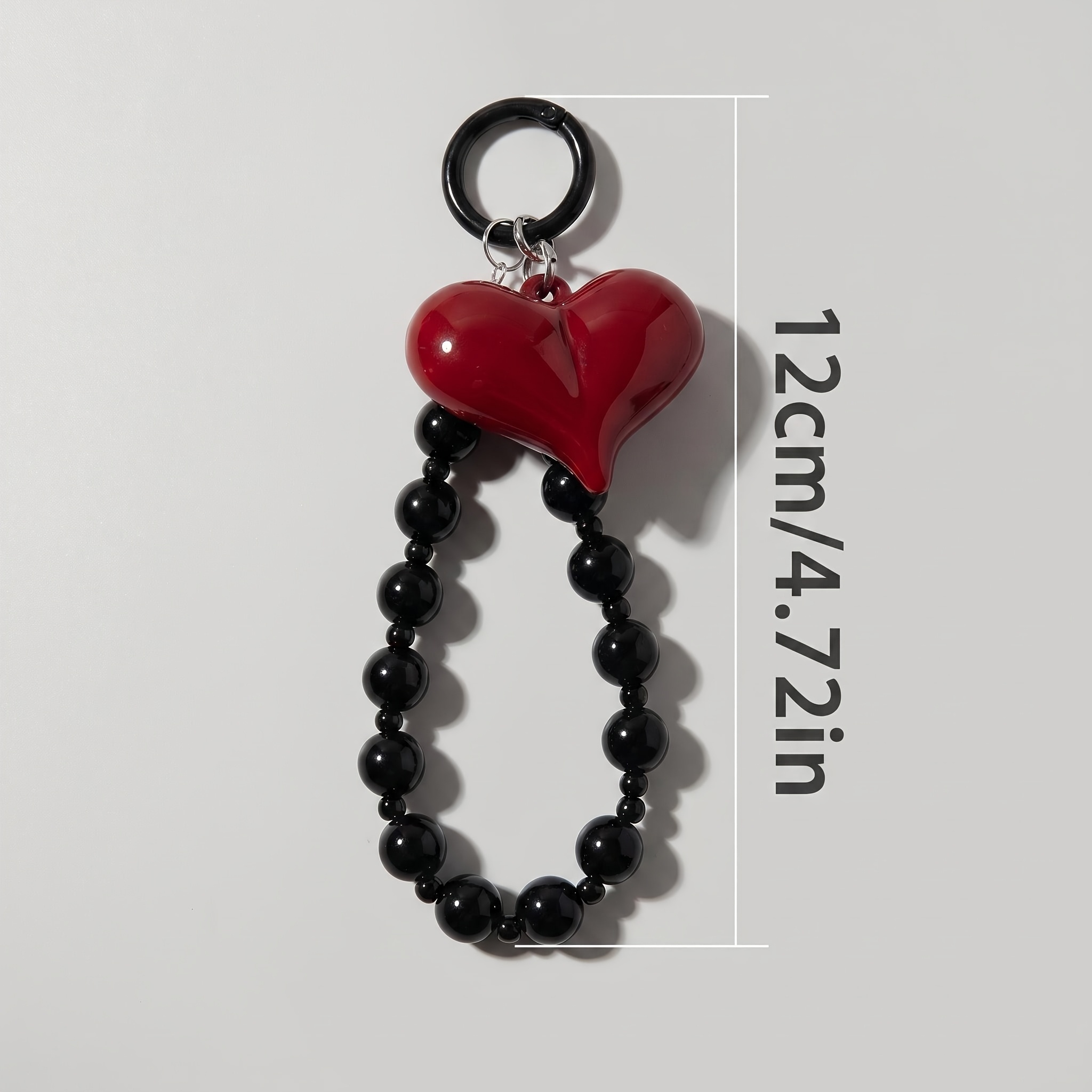 TEMU Cadena de Bolso de Perlas Artificiales de Lujo con Cuentas de , para Llaves y Bolsos, Regalo Ideal para de San Valentín, Regalo de , Accesorio