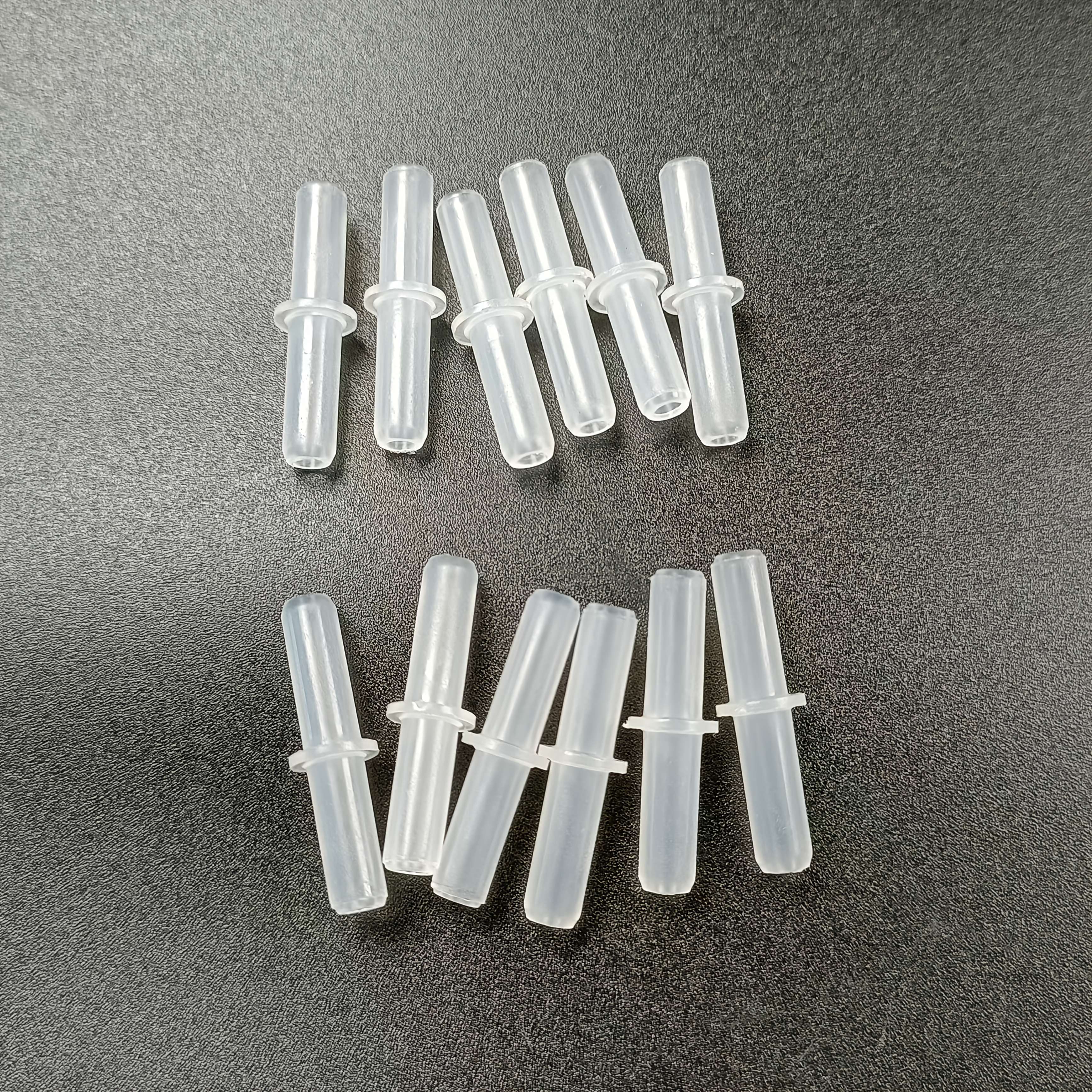 1 Set (12/24pcs) Pneumatic And Tubing Fittings, Quick Connect Hose Connectors, Aquarium Additions, Straight Through Connectors, Connecting 4mm Inner Diameter Tubing