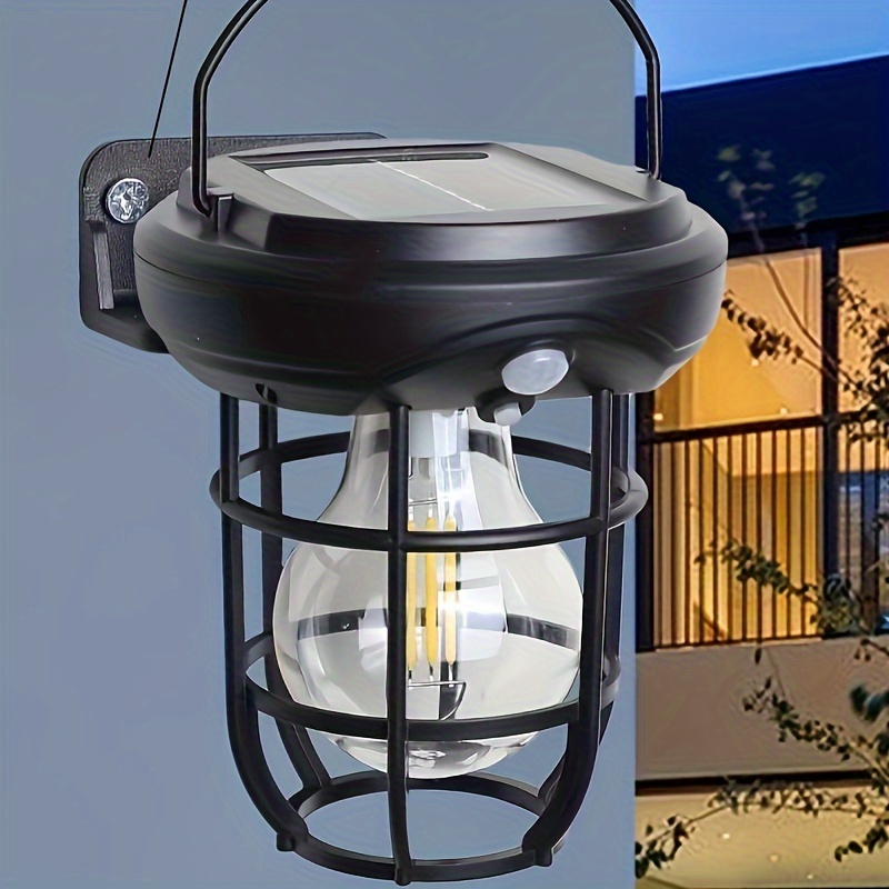 TEMU Solar Camping Light Portable Wall-mounted Ambient Camping Tent Light