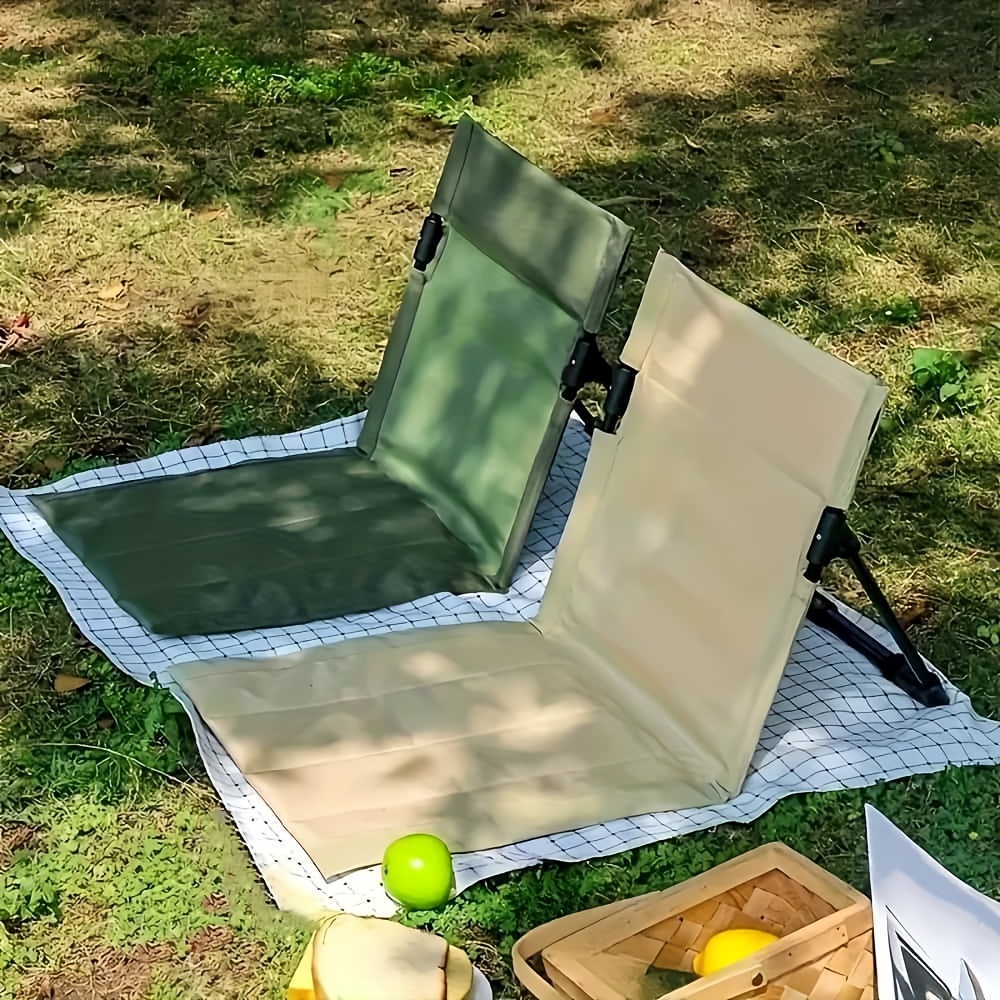 *. Outdoor-Camping leichter klappbarer Rückenlehnen-Stuhl, leichter langlebiger Klapptischstuhl aus Oxford-Gewebe, tragbarer Strandkorb, ultraleichter *-Picknickstuhl * für Outdoor-Camping,