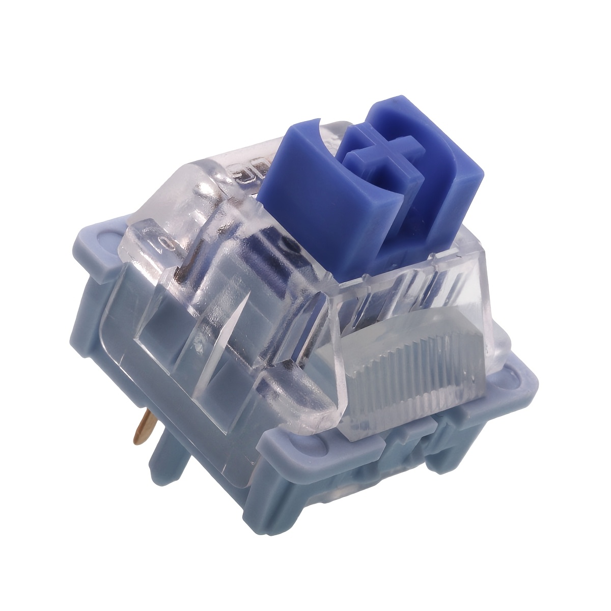 TEMU Leobog Iris Silent Switch Linear 35g Pre-lubed 5-pin Hot-swap Pom Stem For Mx Mechanical Keyboard