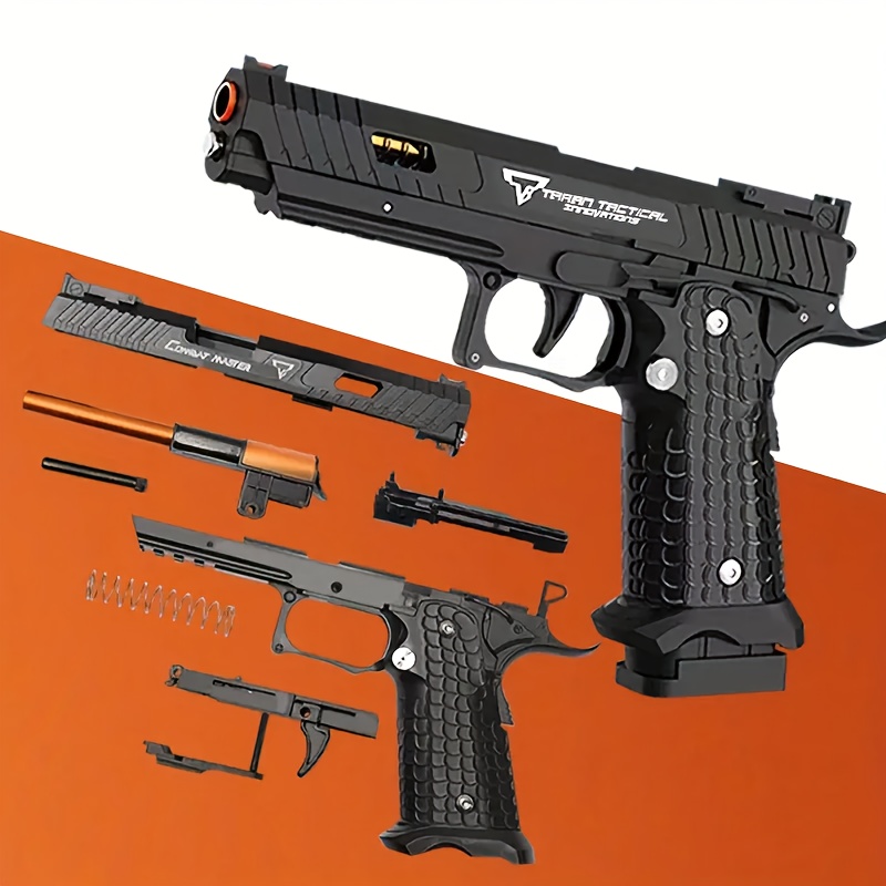 Thcbme Classic 2011 Combat Master Toys - 2pcs SetNon-Slip Texture Design, Multiple AccessoriesCool Modern Tactical Style for Toy WarfareSuitable for Children And Teens Aged 6+ for Exciting Battles