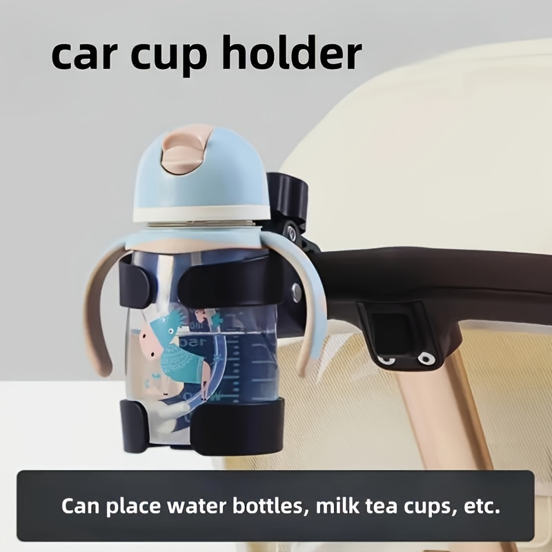 1pc universal 360 rotatable cup holder for stroller bike walker wheelchair   pp material suitable for kids aged 3 6 years secure convenient beverage holder details 6