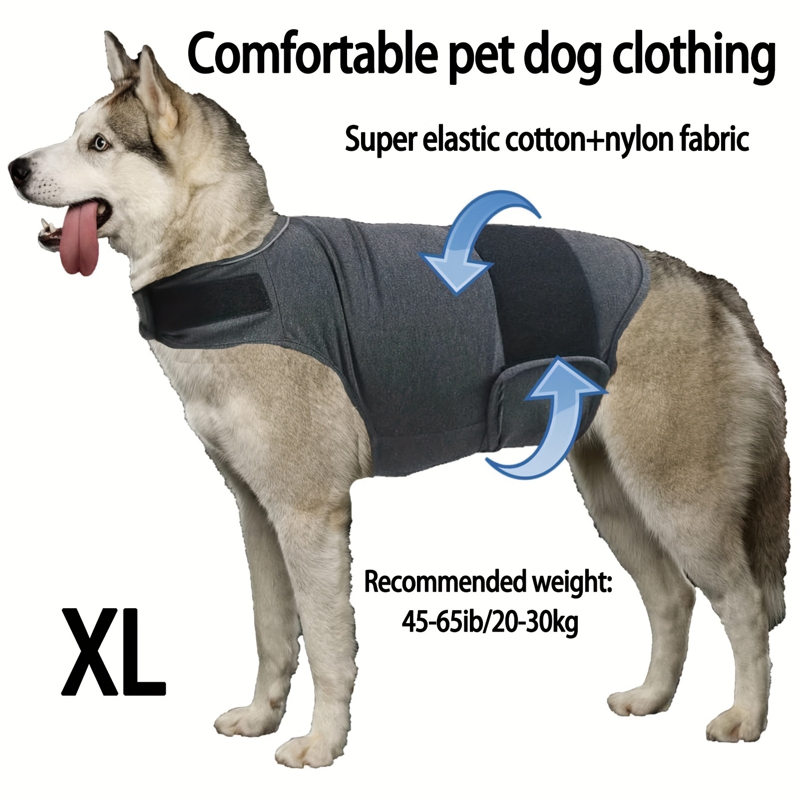 anxiety jacket calming pet vest for ideal for small to large