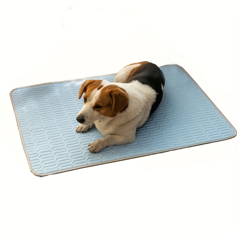 breathable cooling mat pets silk latex pad large Temu