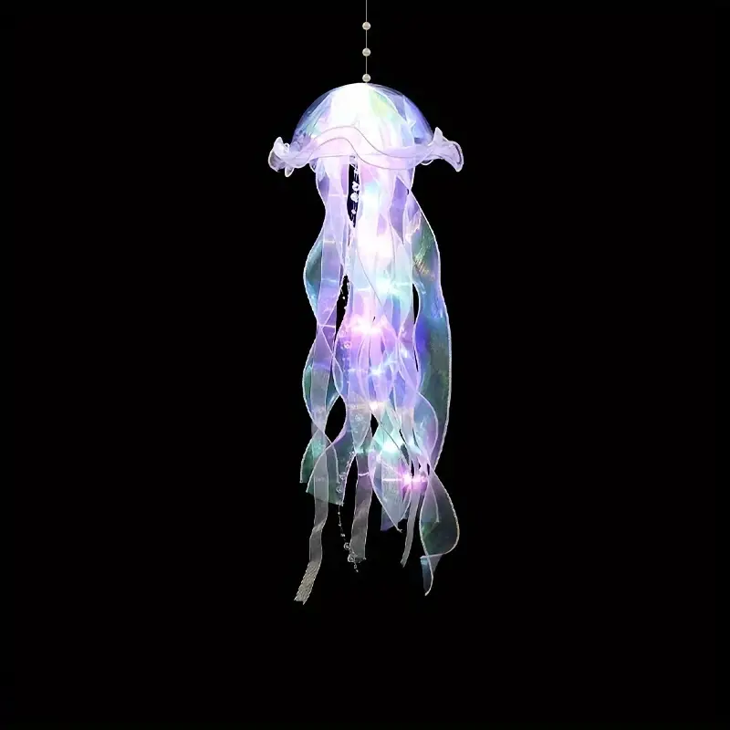 Jellyfish Lamp Handmade Lantern Night Light Carrying Lantern - Temu Canada