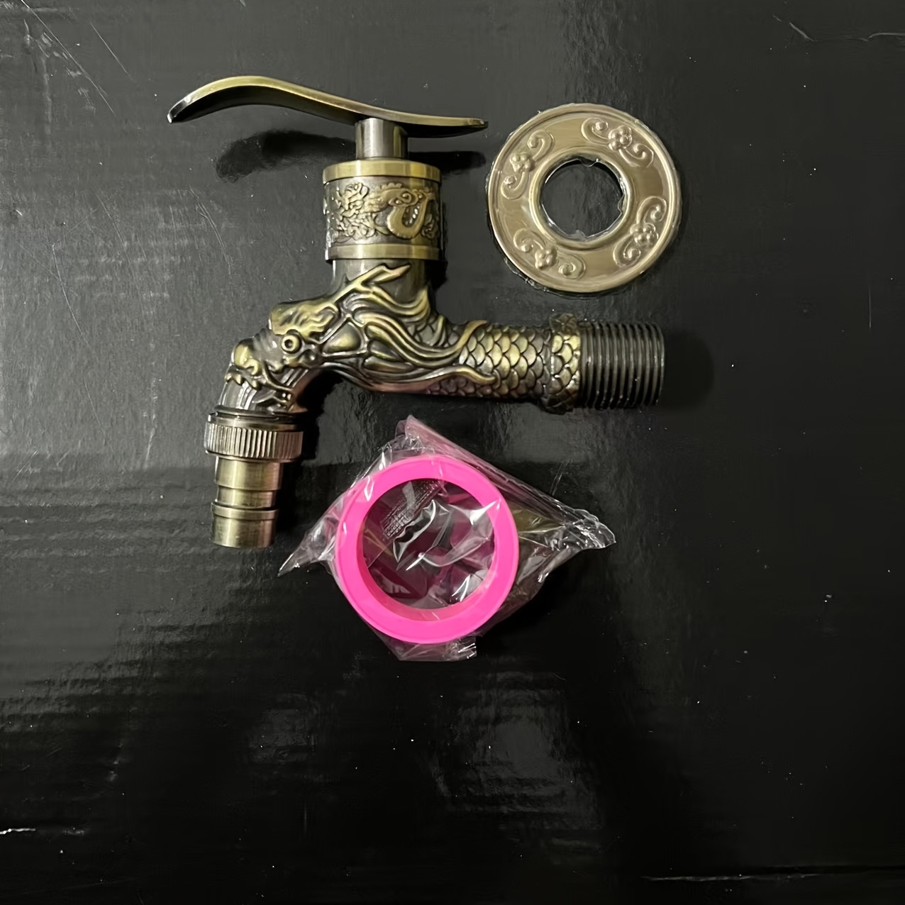 Wall Mounted Garden Faucet | Single Hole Pure Copper Valve Core For Washing Machines, Including Installation Hardware