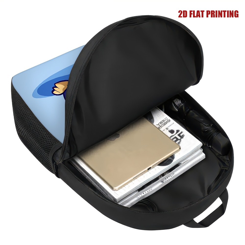 One Smiling Penguin-Themed Gaming Backpack, Featuring Adjustable Straps And Ample Storage, Perfect for Travel And Everyday Use., For Teenager