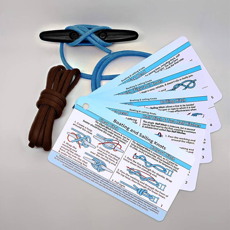 ReferenceReady Nautical Knot Tying Kit For Boaters And Sailors – Bigaart
