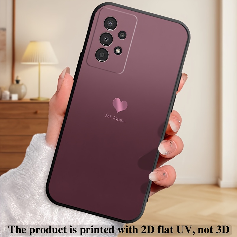 TEMU Чохол для телефону: 2D плоский матовий м'який чохол для for Samsung for Galaxy A04 A04S A05 A05S A06 A07 A13 A14 A15 A16 A17 A22 A23 A24 A25 A26