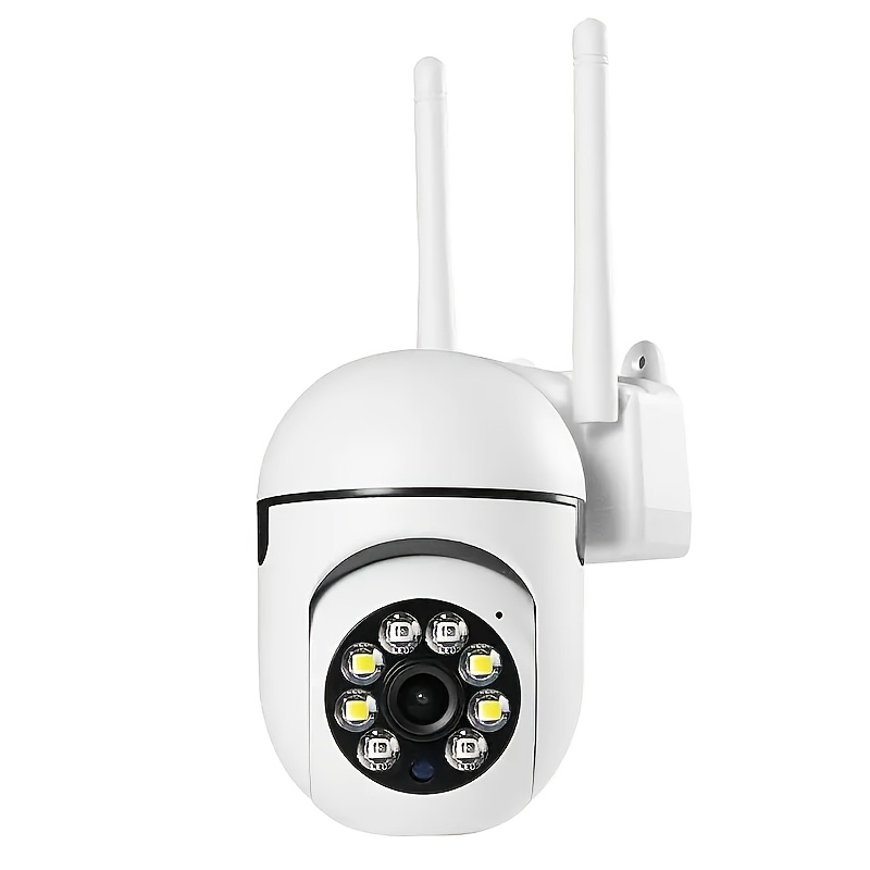 A Wireless Security Camera with Color Night Vision Capabilities, Featuring a Camera, Wifi, Motion Detection, And Visual Alert Functions—Ideal for Outdoor Security, Advanced Electronic Monitoring, Versatile for Indoor Use, Wall-Mounted Design 5 A Wireless Security Camera with Color Night Vision Capabilities, Featuring a Camera, Wifi, Motion Detection, And Visual Alert Functions—Ideal for Outdoor Security, Advanced Electronic Monitoring, Versatile for Indoor Use, Wall-Mounted Design - Image 5