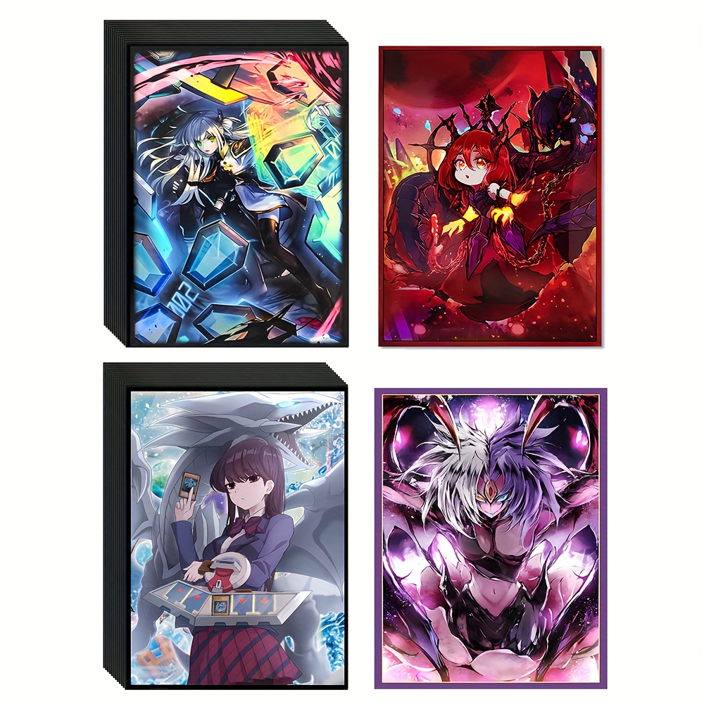 anime card sleeves sold on Temu United States