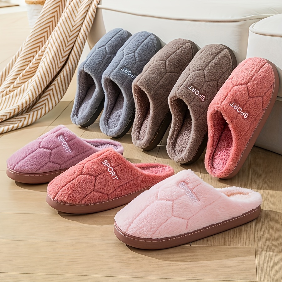 

Unisex Cotton Slippers, Winter Indoor , Non-slip Sole, , Solid Color, , Slip-on, Universal Fit, Fabric Upper, Fabric , Tpr Sole, Fabric Insole, Round Toe