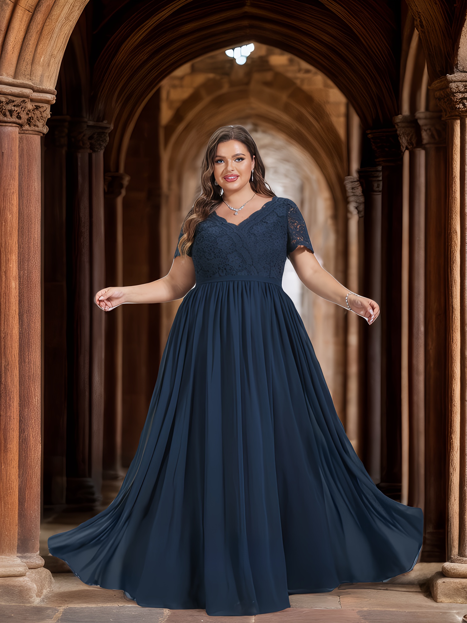 green emerald velvet dress Long White Chiffon Formal Dress with Long Sleeves Off White / 2XSmall