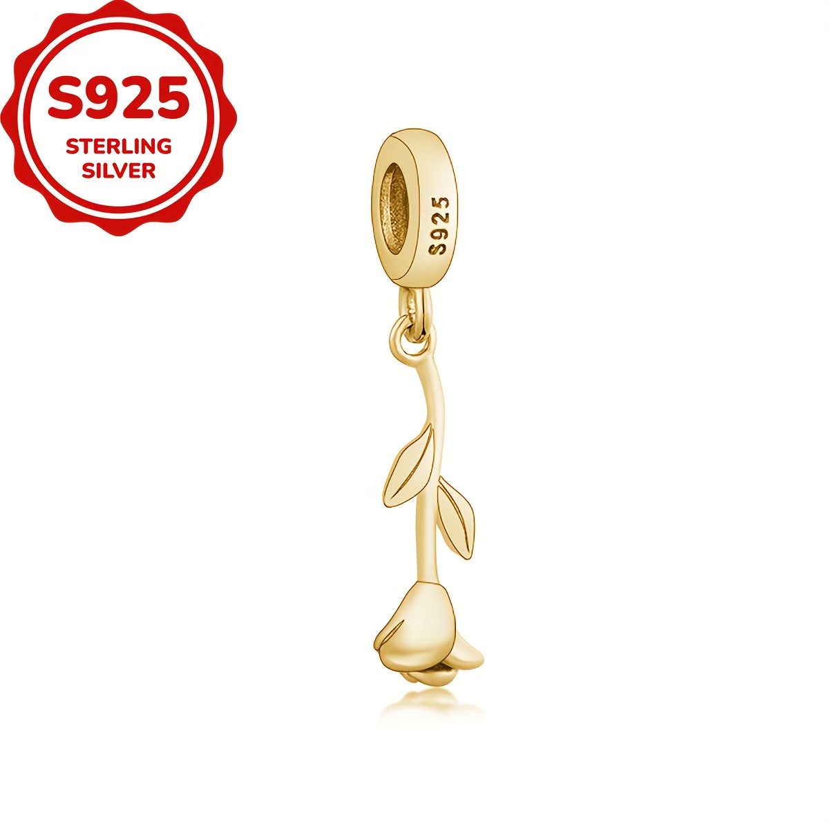 Image of 1pc 925 Shaped Design Bracelet Or Necklace Charms Beads Jewelry Making, For Gifts